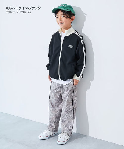 日本童裝 dev!rock 側條紋運動外套 100-160cm 男童款/女童款 秋季 OUTERWEAR