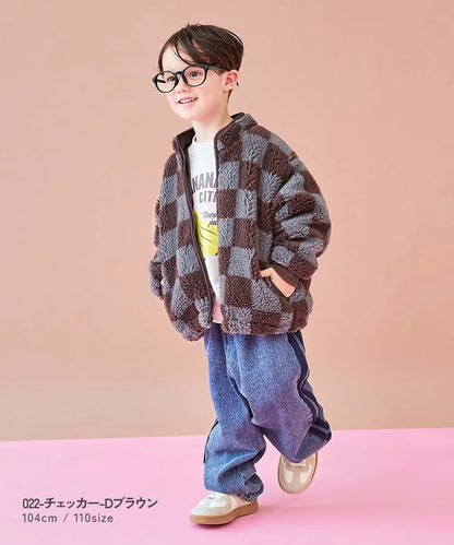 日本童裝 dev!rock 抓絨外套 100-140cm 男童款/女童款 冬季 (適合初秋、香港平均溫度、寒冷天氣）OUTERWEAR 