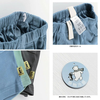 日本童裝 Branshes 接觸冷感 超柔軟短褲 80-150cm 男童款 夏季 PANTS