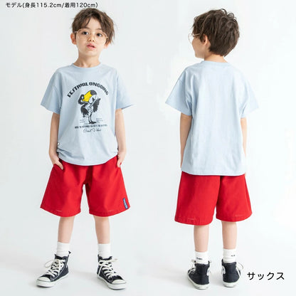 日本童裝 Branshes 吸水速乾 印花上衣 80-150cm 男童款 夏季 TOPS