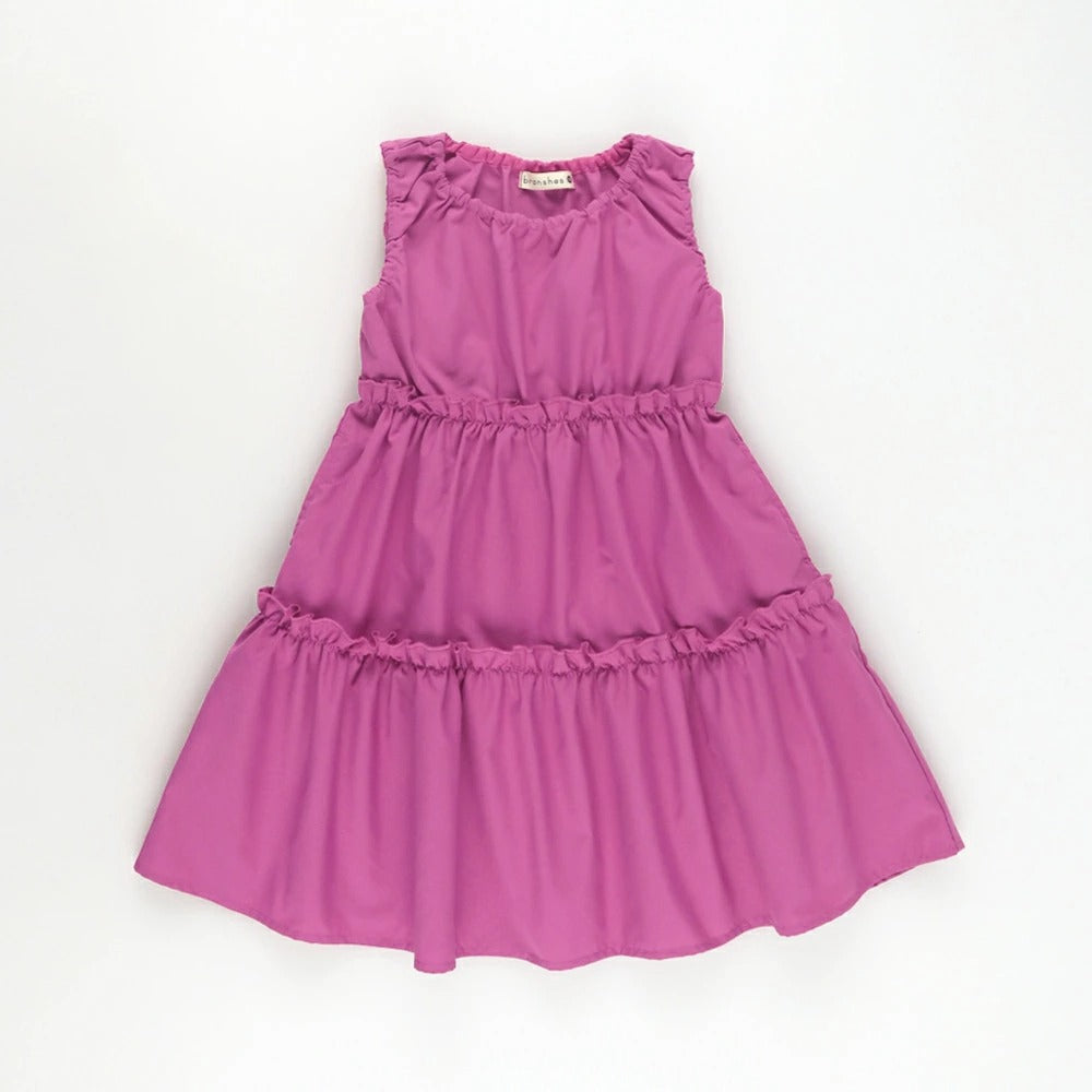 日本童裝 Branshes 接觸冷感 背心連身裙 80-150cm 女童款 夏季 DRESSES