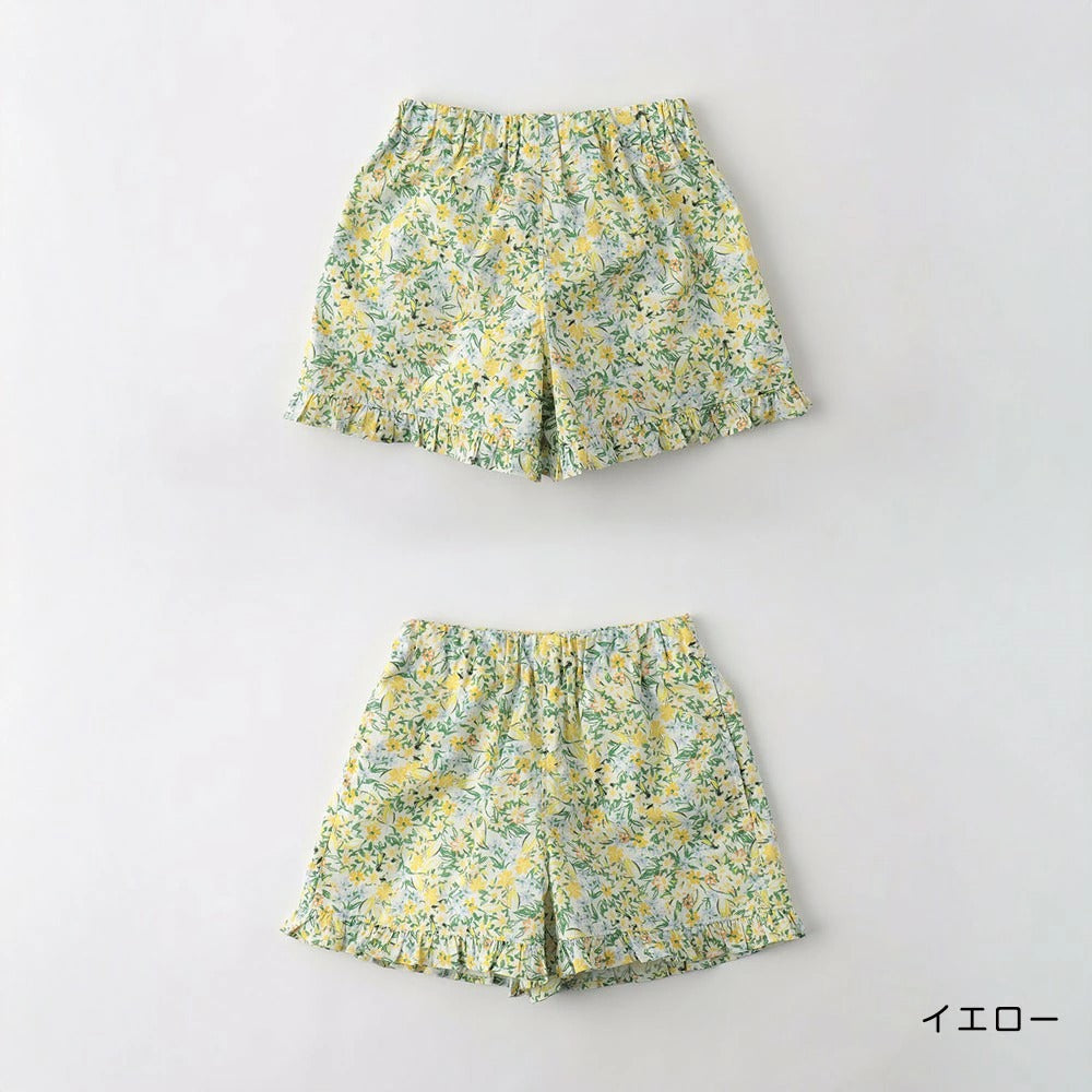 日本童裝 Branshes 滿印休閒短褲 100-150cm 女童款 夏季 PANTS