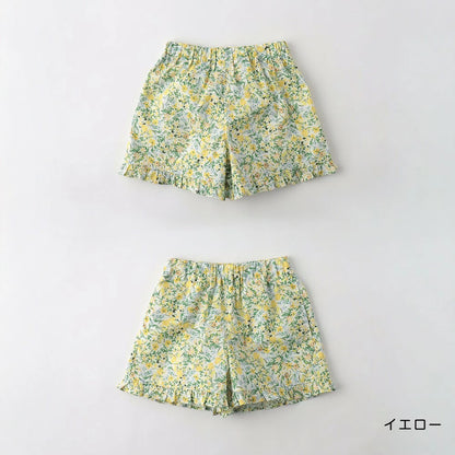 日本童裝 Branshes 滿印休閒短褲 100-150cm 女童款 夏季 PANTS