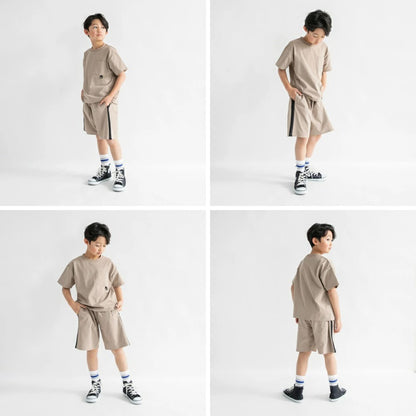 日本童裝 Branshes 速乾系列 抗皺 運動短褲 120-150cm 男童款 夏季 PANTS