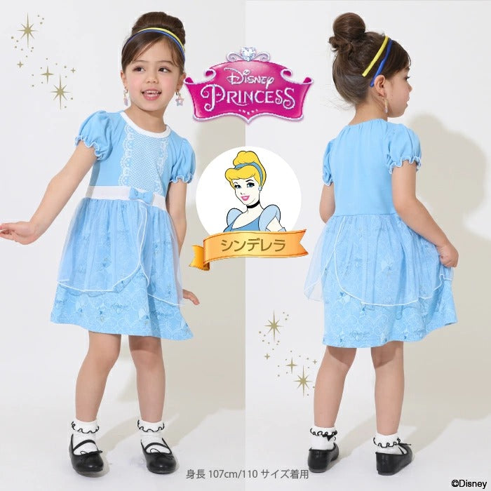 日本童裝 BDL x Disney Princess公主連身裙 90-130cm 女童款 夏季 DRESSES