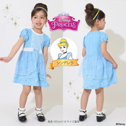日本童裝 BDL x Disney Princess公主連身裙 90-130cm 女童款 夏季 DRESSES