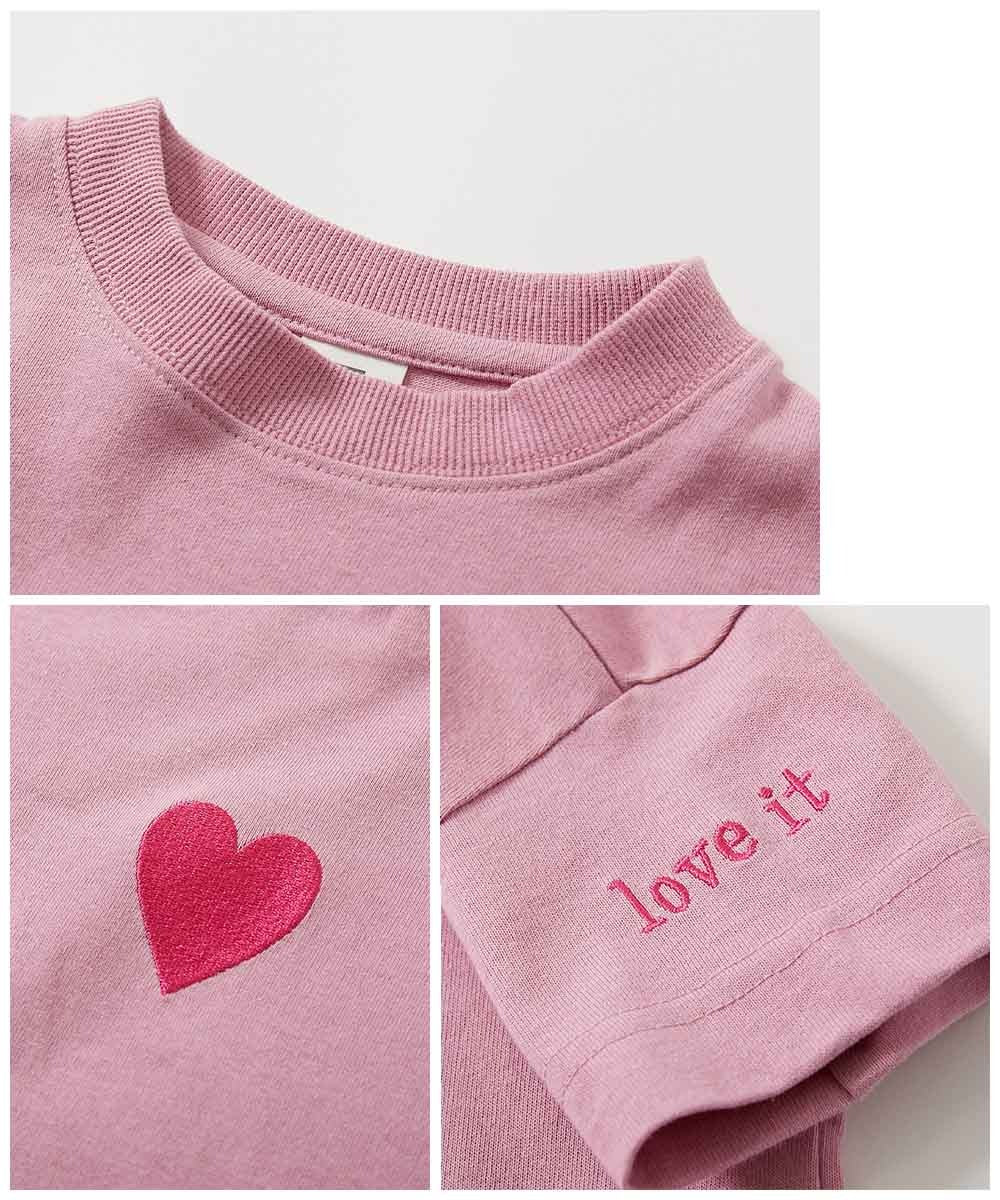 日本童裝 dev!rock 刺繡圖案上衣 100-160cm 女童款 夏季 TOPS