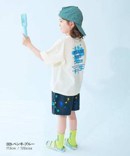 Japanese children's clothing dev!rock waterproof series stand collar thin jacket 100-160cm boys/girls spring and summer outerwear