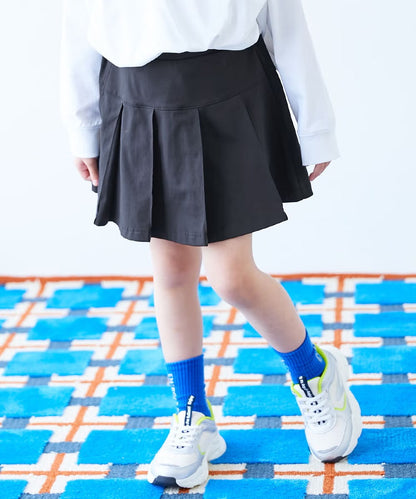 日本童裝 dev!rock 吸水速乾 抗起毛球 抗縮水 抗皺 百摺短裙 100-160cm 女童款 秋季 SKIRTS