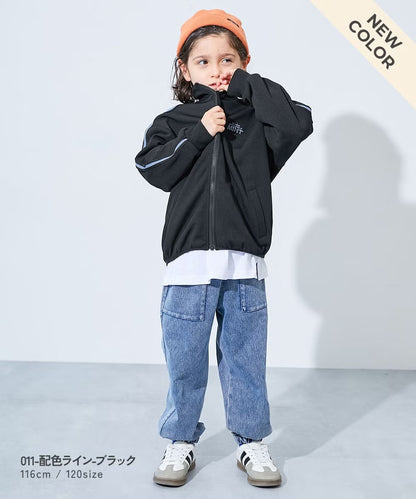 日本童裝 dev!rock 側條紋運動外套 100-160cm 男童款/女童款 秋季 OUTERWEAR