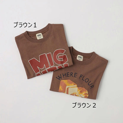 日本童裝 Branshes 印花長袖上衣 100-150cm 男童款/女童款 秋季 TOPS