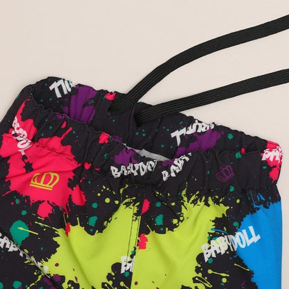Japanese BDL x Disney parent-child print tops (80-150cm) for boys and girls (summer TOPS) 