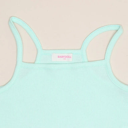日本童裝 BDL 愛心上衣及吊帶上衣套裝 90-140cm 女童款 夏季 TOPS