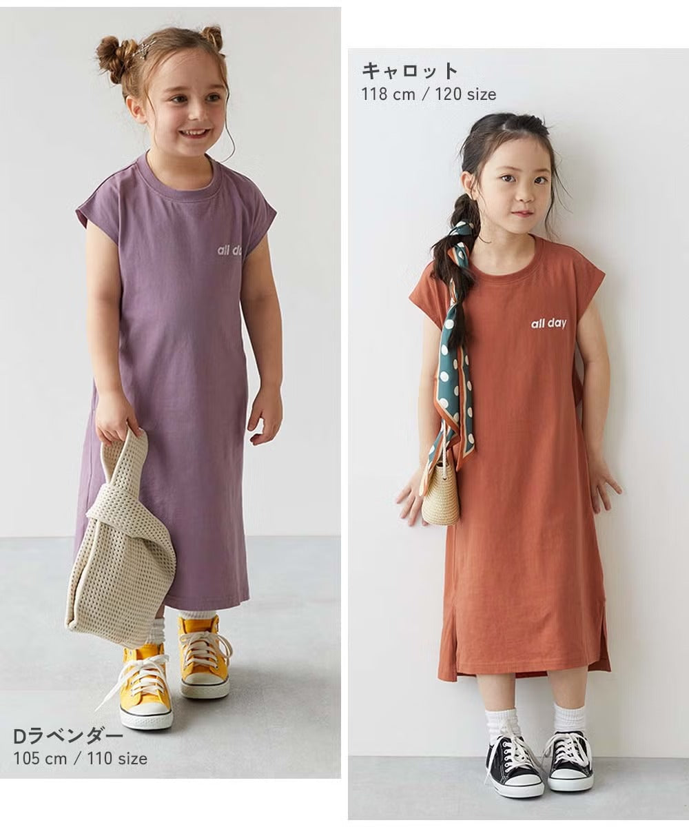 日本童裝 dev!rock 露背假兩件背心裙 100-160cm 女童款 夏季 TOPS