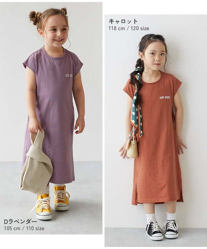 日本童裝 dev!rock 露背假兩件背心裙 100-160cm 女童款 夏季 TOPS