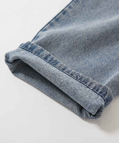 日本童裝 dev!rock 闊腿牛仔長褲 100-160cm 男童款/女童款 秋季 PANTS
