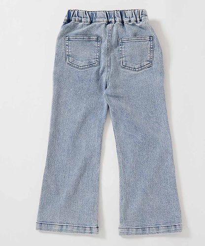 日本童裝 dev!rock 彈性牛仔喇叭長褲 100-160cm 女童款 秋季 PANTS