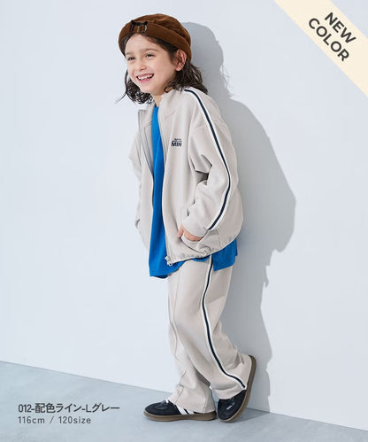 日本童裝 dev!rock 側條紋運動外套 100-160cm 男童款/女童款 秋季 OUTERWEAR