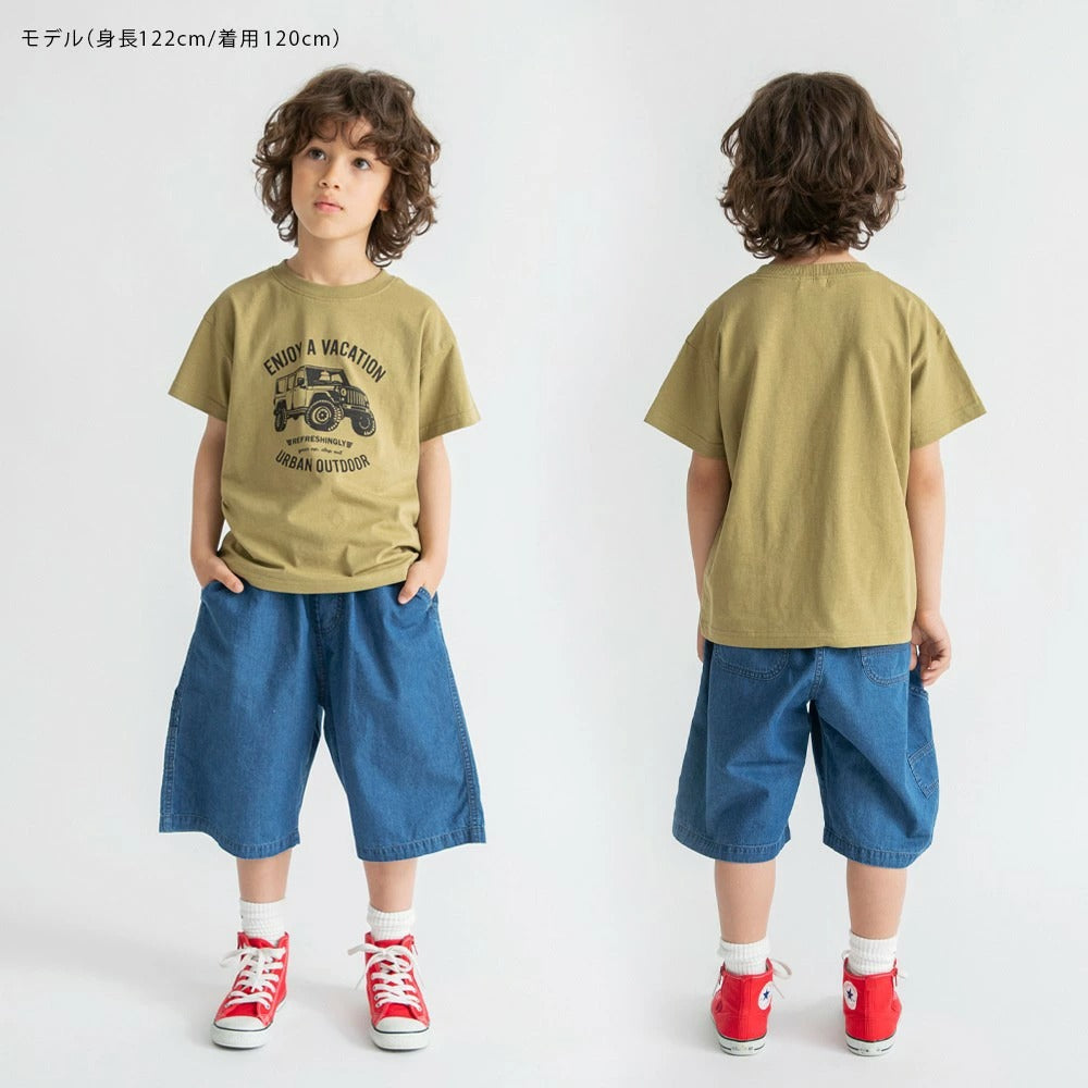 日本童裝 Branshes 工裝寬鬆短褲 90-150cm 男童款 夏季 PANTS