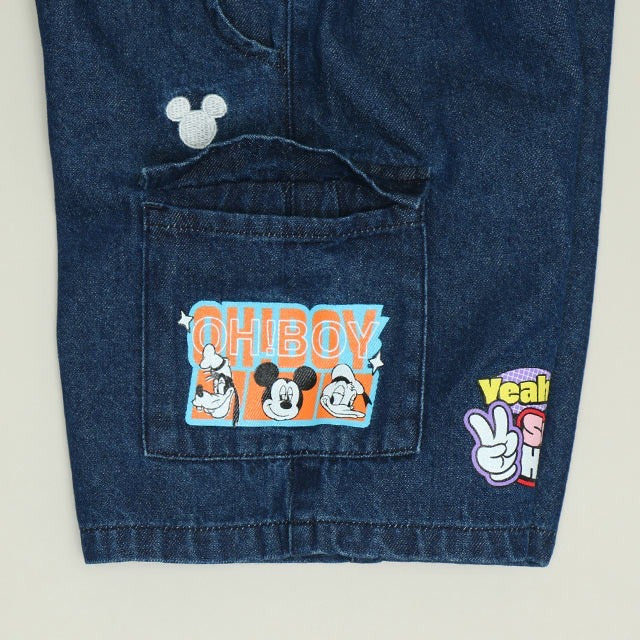 Japanese BDL x Disney parent-child print tops (80-150cm) for boys and girls (summer TOPS) 