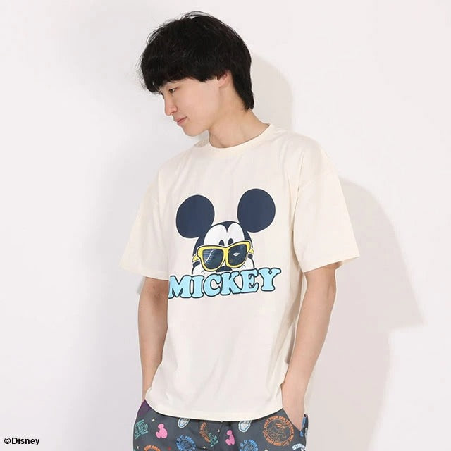 Japanese BDL x Disney parent-child print tops (80-150cm) for boys and girls (summer TOPS) 