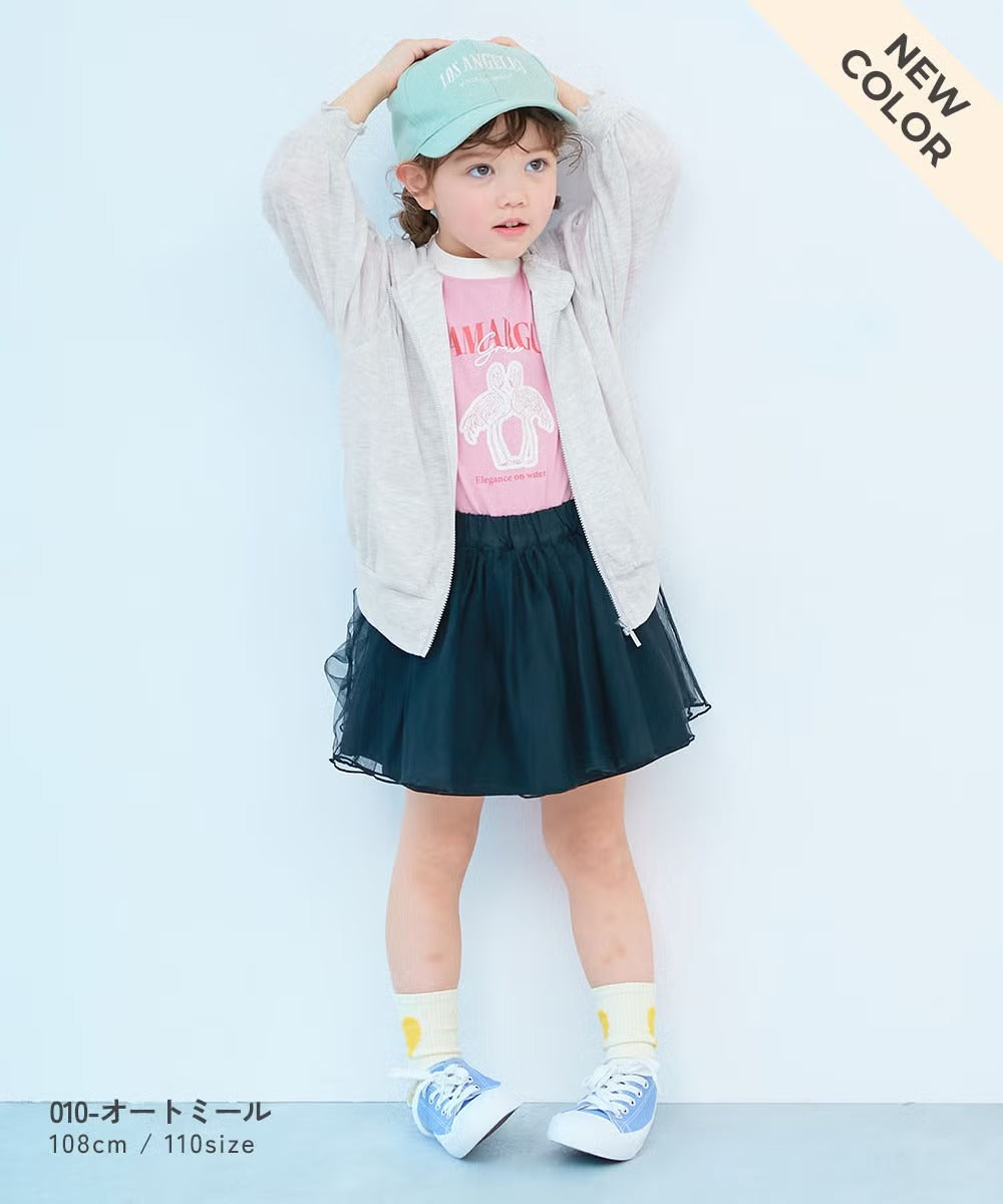 日本童裝 dev!rock 防UV 薄外套 100-160cm 女童款 夏季 OUTERWEAR