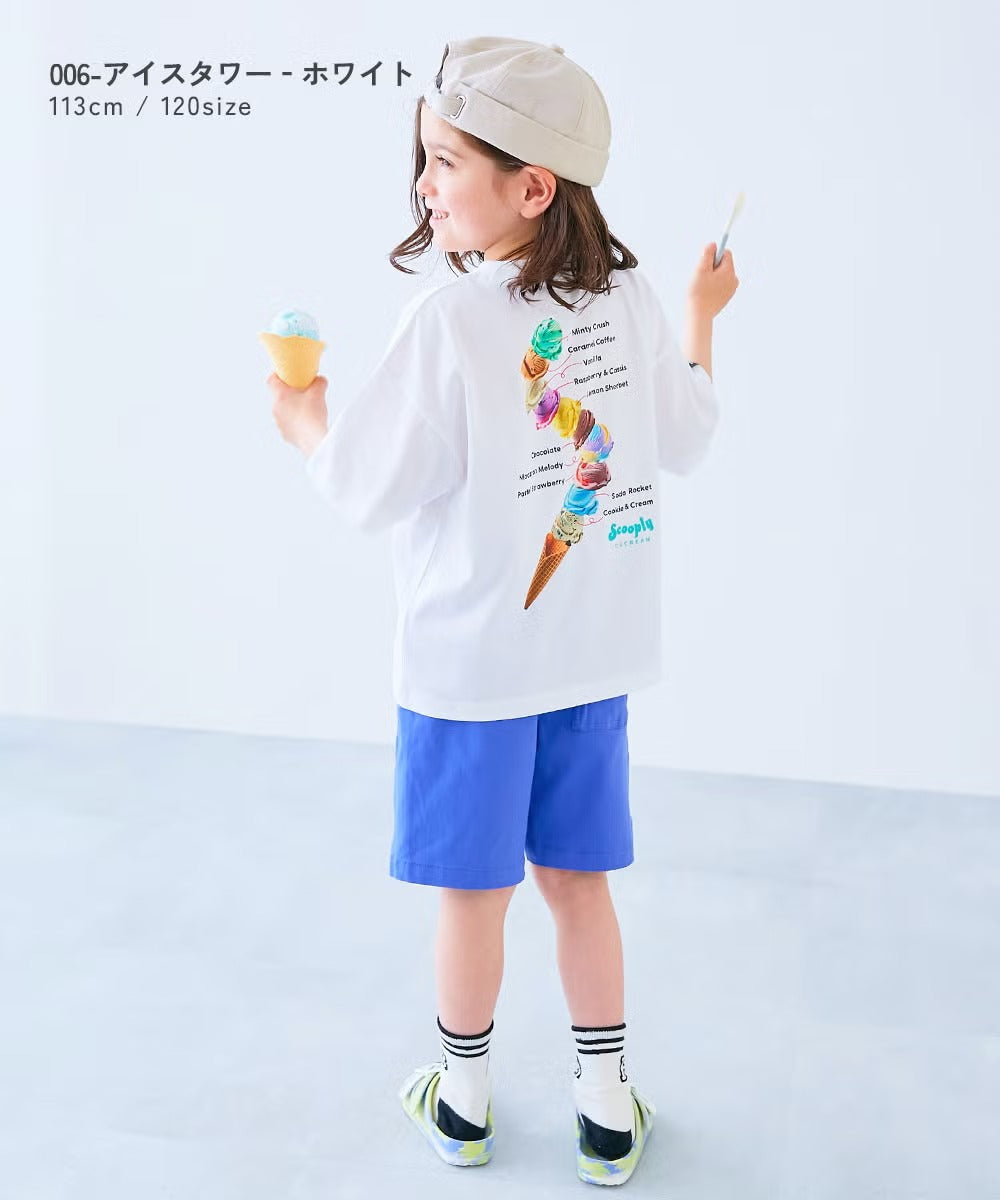 日本童裝 dev!rock 吸汗速乾 接觸冷感涼感 印花上衣 100-160cm 男童款/女童款 夏季 TOPS