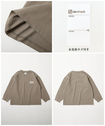 日本童裝 dev!rock 吸水速乾 抗起毛球 抗縮水 抗皺 印花上衣 100-160cm 男童款/女童款 秋季 TOPS