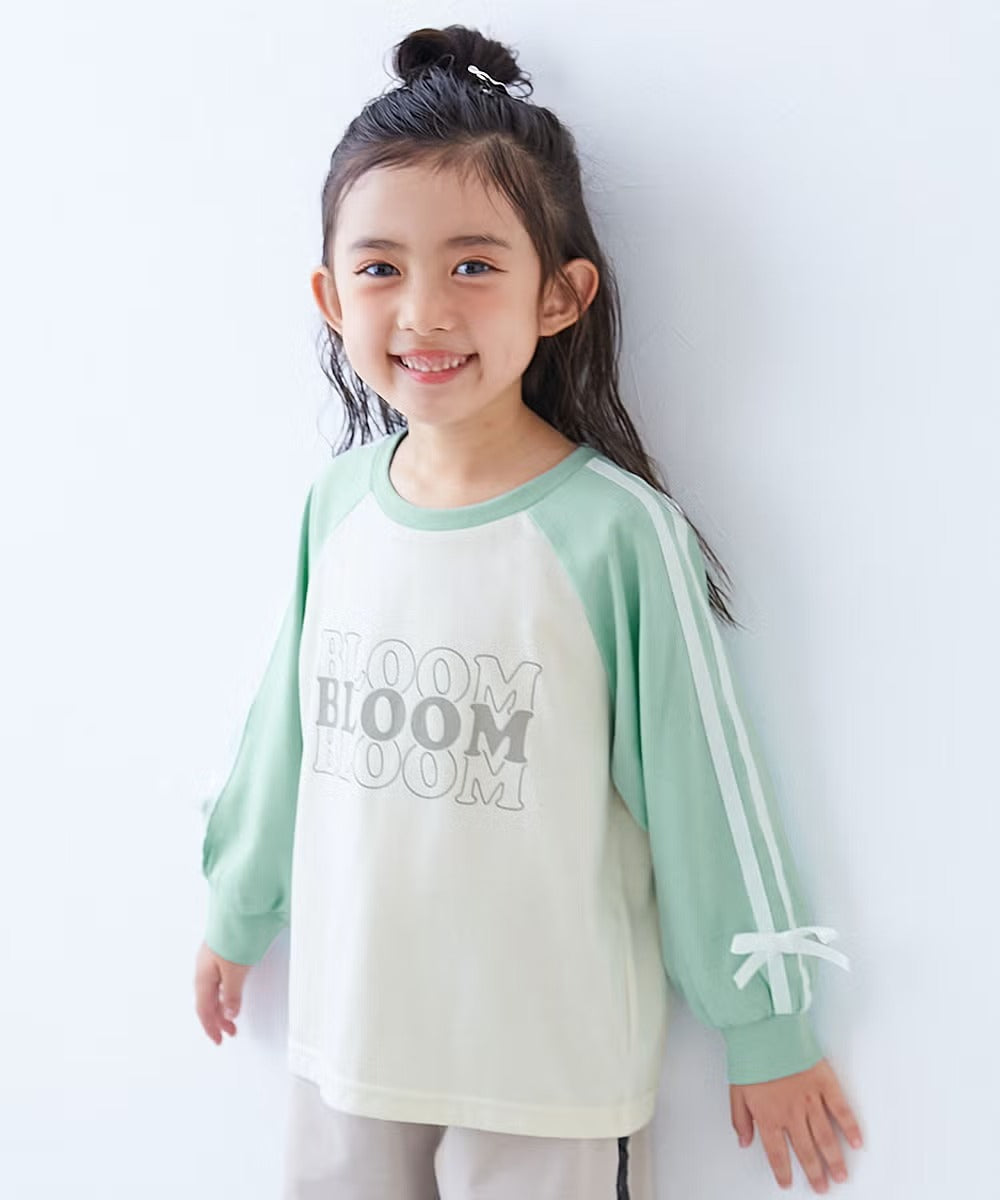 日本童裝 dev!rock 可愛肩袖上衣 100-160cm 女童款 秋季 TOPS