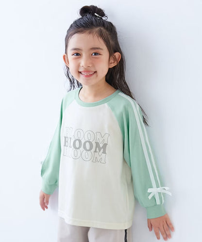 日本童裝 dev!rock 可愛肩袖上衣 100-160cm 女童款 秋季 TOPS