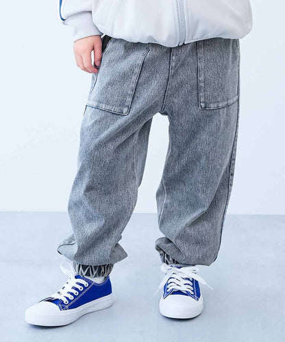 日本童裝 dev!rock 牛仔風格運動長褲 100-160cm 男童款 秋季 PANTS