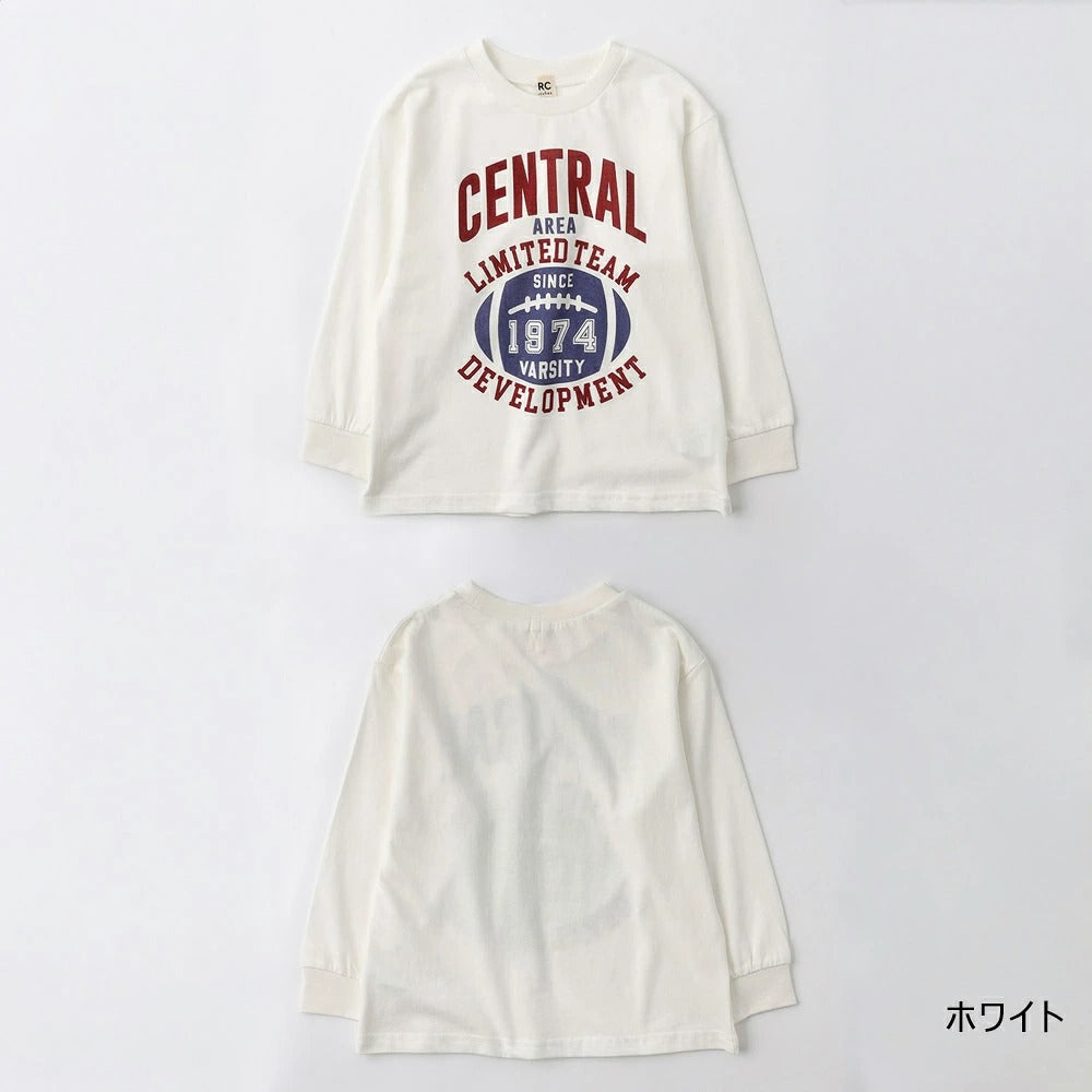 日本童裝 Branshes 印花長袖上衣 100-160cm 男童款/女童款 秋季 TOPS