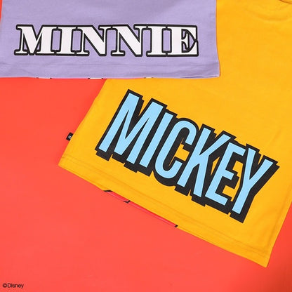 Japanese BDL x Disney parent-child print tops (80-150cm) for boys and girls (summer TOPS) 