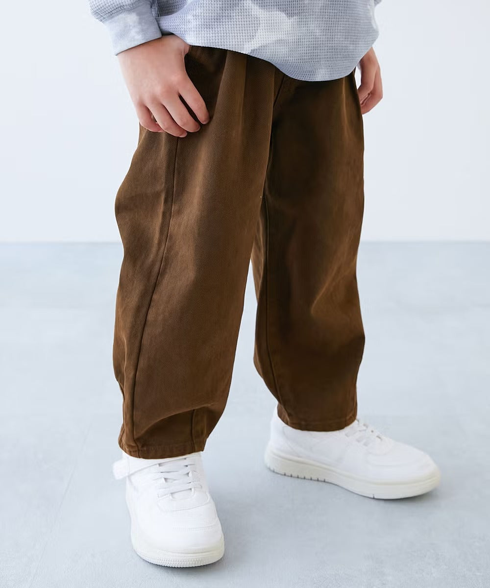 日本童裝 dev!rock 復古風寬鬆長褲 100-160cm 男童款/女童款 秋季 PANTS