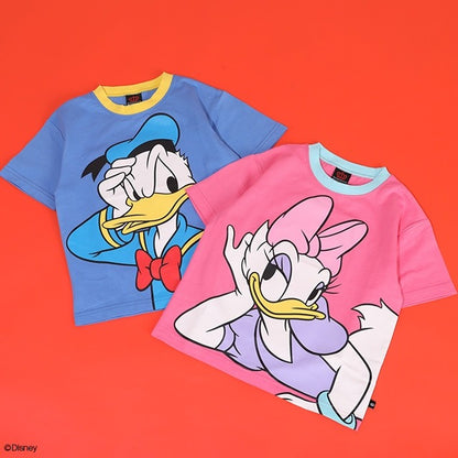 Japanese BDL x Disney parent-child print tops (80-150cm) for boys and girls (summer TOPS) 