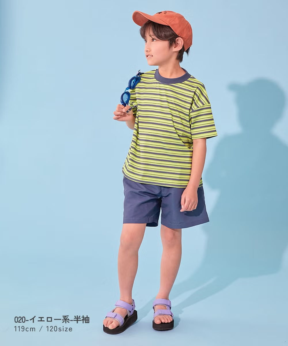 日本童裝 dev!rock 玩水兩件套裝 100-160cm 男童款/女童款 夏季 TOPS PANTS  夏日玩水泳衣特輯