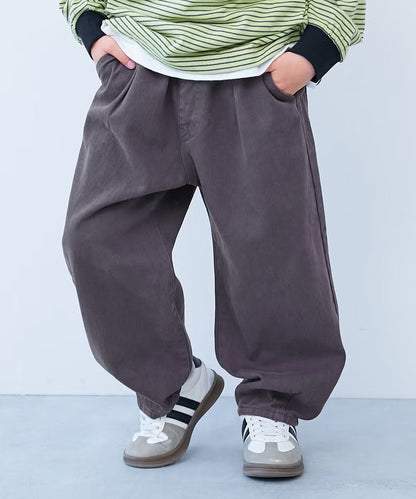 日本童裝 dev!rock 復古風寬鬆長褲 100-160cm 男童款/女童款 秋季 PANTS