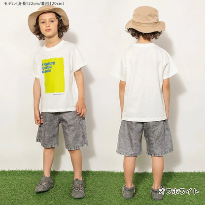 日本童裝 Branshes 吸水速乾 印花上衣 80-150cm 男童款 夏季 TOPS