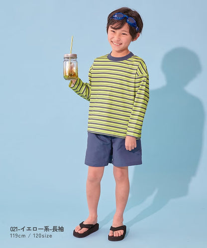 日本童裝 dev!rock 玩水兩件套裝 100-160cm 男童款/女童款 夏季 TOPS PANTS  夏日玩水泳衣特輯