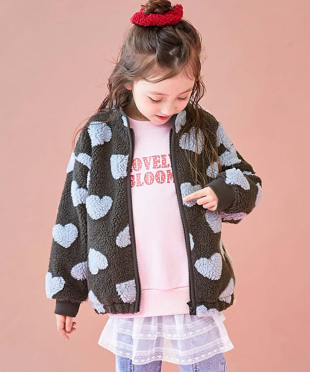 日本童裝 dev!rock 抓絨外套 100-140cm 男童款/女童款 冬季 (適合初秋、香港平均溫度、寒冷天氣）OUTERWEAR 