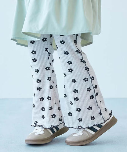 日本童裝 dev!rock 羅紋喇叭褲 100-160cm 女童款 秋季 PANTS
