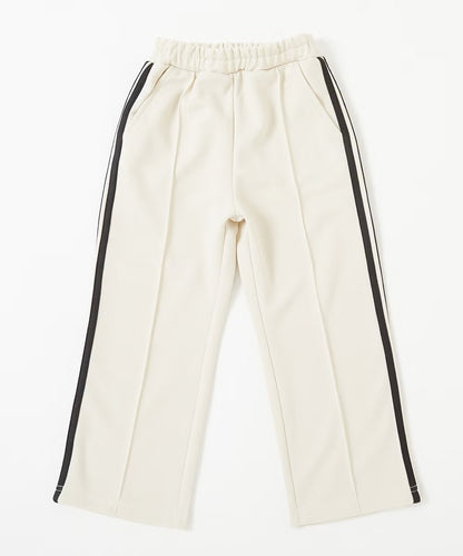 日本童裝 dev!rock 側邊條紋寬腿運動褲 100-160cm 男童款/女童款 秋季 PANTS
