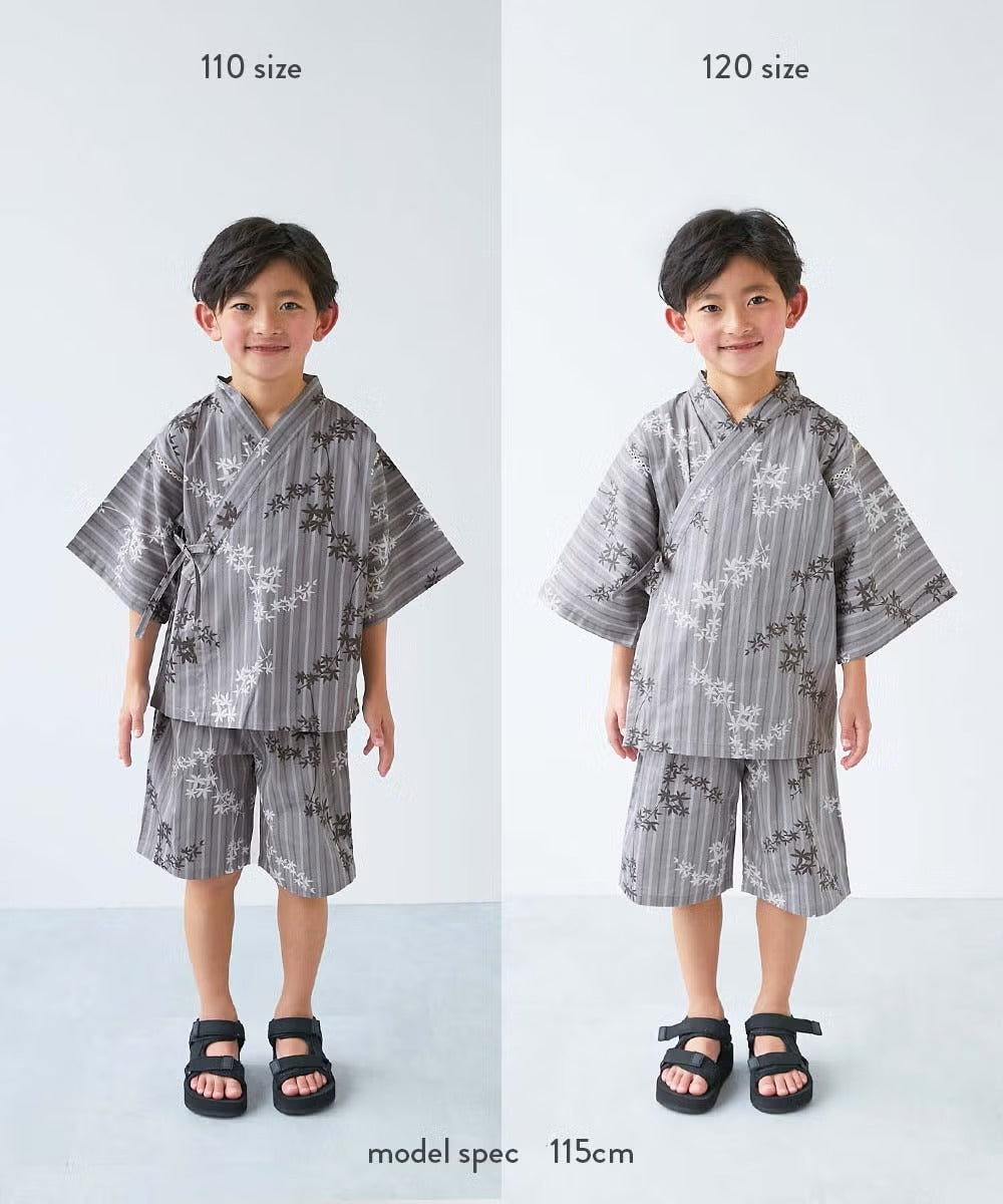 日本童裝 dev!rock 日本甚平 日本和服 90-160cm 男童款 夏季 TOPS PANTS 日本夏祭慶典特輯