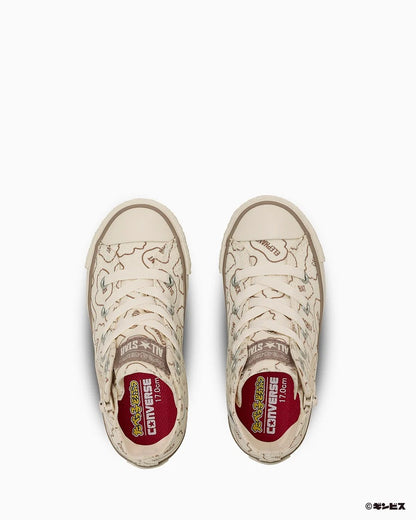 日本直送 CONVERSE CHILD ALL STAR BS Z HI / TABEKKO DOUBUTSU 15-22cm 鞋系列