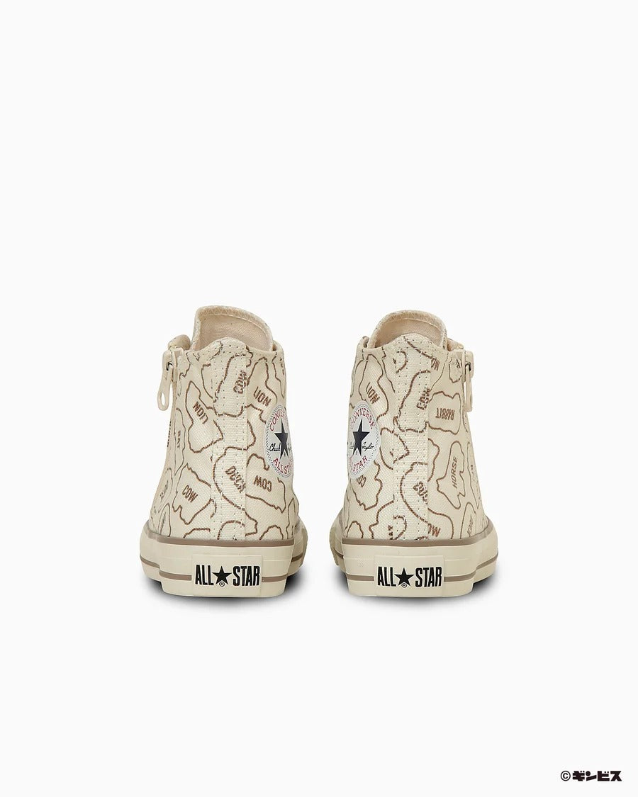 日本直送 CONVERSE CHILD ALL STAR BS Z HI / TABEKKO DOUBUTSU 15-22cm 鞋系列