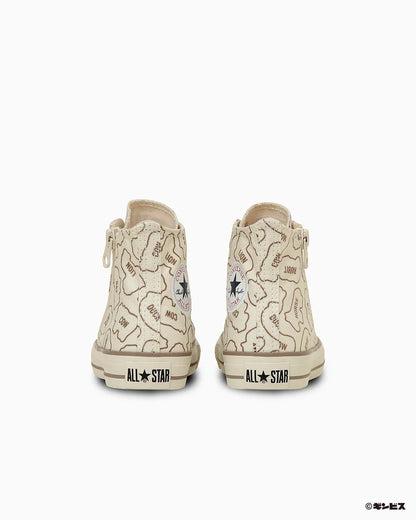 日本直送 CONVERSE CHILD ALL STAR BS Z HI / TABEKKO DOUBUTSU 15-22cm 鞋系列