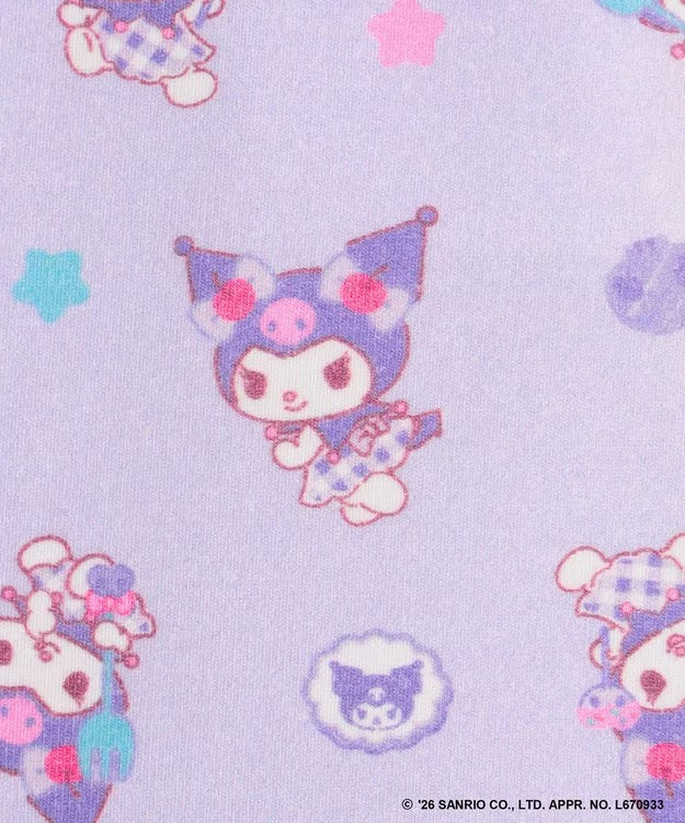 日本童裝 aF#a325 x Sanrio 接觸冷感 蝴蝶結七分褲 100-130cm 女童款 夏季 PANTS