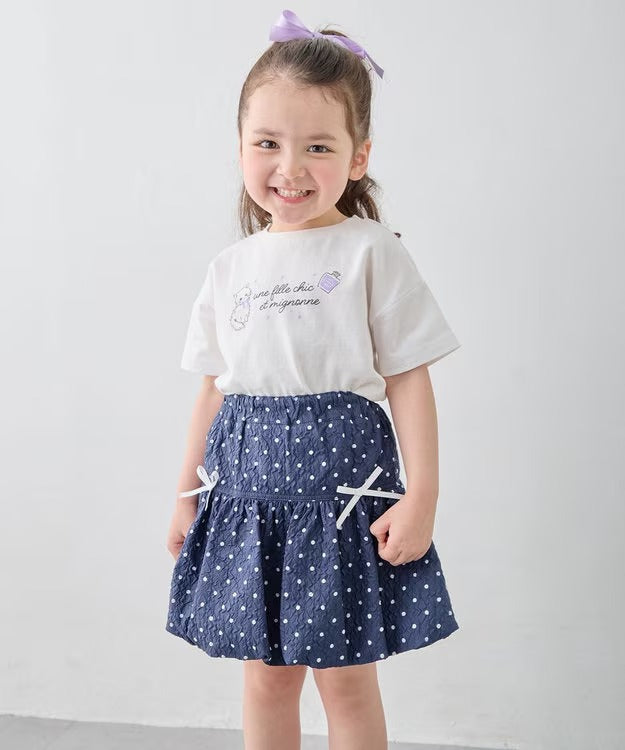 日本童裝 aF#a325 接觸冷感 2Way 水手領上衣 110-150cm 女童款 夏季 TOPS