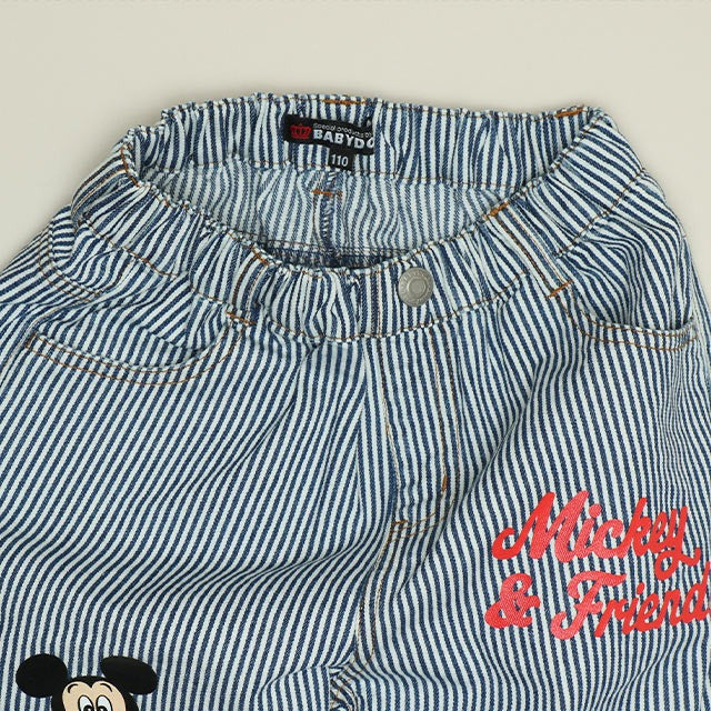 日本童裝 BDL x Disney 牛仔長褲 80-140cm 男童款 夏季 PANTS