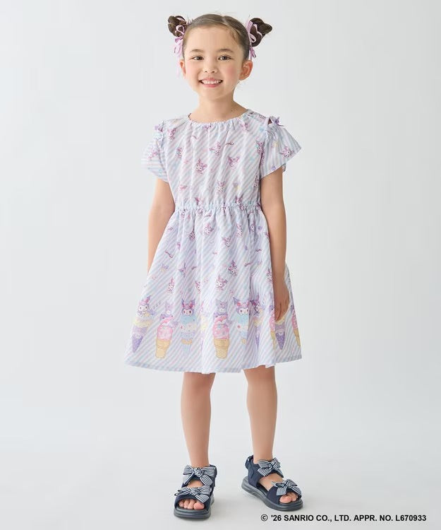 日本童裝 aF#a325 x Sanrio 夢幻連身裙 100-140cm 女童款 夏季 DRESSES